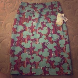 Lularoe Cassie small Disney skirt